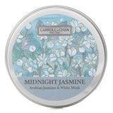 キャンドル・キャロル&チャン  100% Beeswax Mini Tin Candle - # Midnight Jasmine (Arabian Jasmine & White Musk)   1pcs