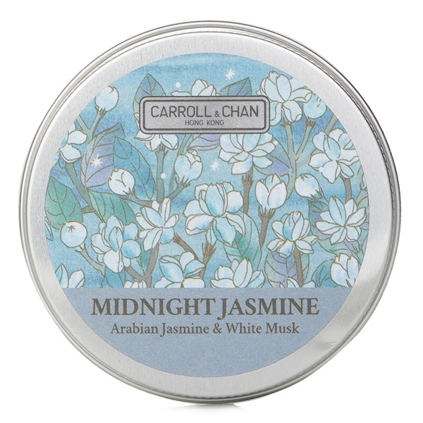 キャンドル・キャロル&チャン  100% Beeswax Mini Tin Candle - # Midnight Jasmine (Arabian Jasmine & White Musk)   1pcs
