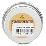 キャンドル・キャロル&チャン  100% Beeswax Mini Tin Candle - # Indian Sandalwood (Sandalwood, Violets & Patchouli)   1pcs