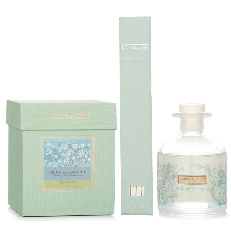 キャンドル・キャロル&チャン  Reed Diffuser - # Midnight Jasmine (Arabian Jasmine & White Musk)   200ml/6.76oz
