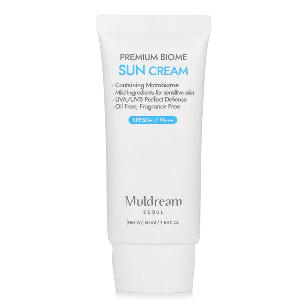 Muldream  Premium Biome Sun Cream SPF50+/ PA++   50ml/1.69oz