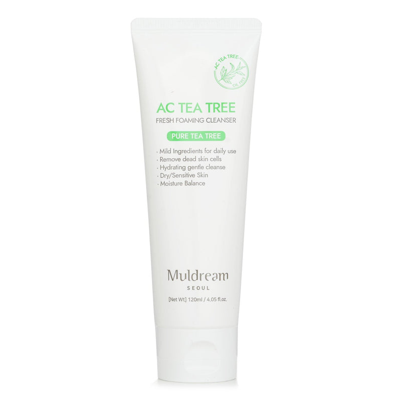 Muldream  AC Tea Tree Fresh Foaming Cleanser   120ml/4.05oz