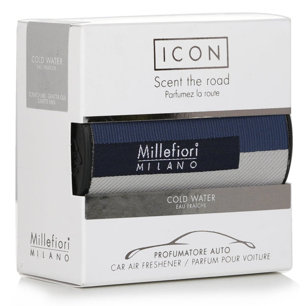 ミッレフィオーリ  Icon Textile Geometric Car Air Freshener - Cold Water   1pc