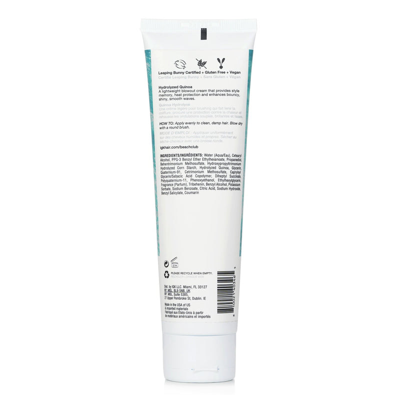 IGK  Beach Club Style-Memory Blowout Cream   133ml/4.5oz