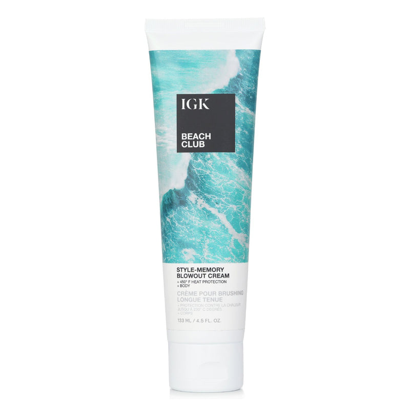 IGK  Beach Club Style-Memory Blowout Cream   133ml/4.5oz