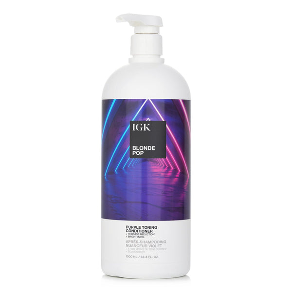 IGK  Blonde Pop Purple Toning Conditioner   1000ml/33.8oz
