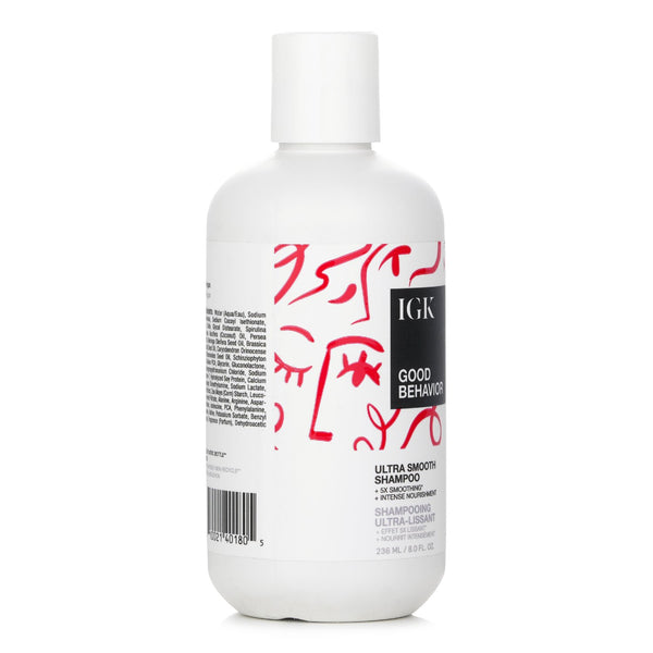 IGK  Good Behavior Ultra Smooth Shampoo   236ml/8oz