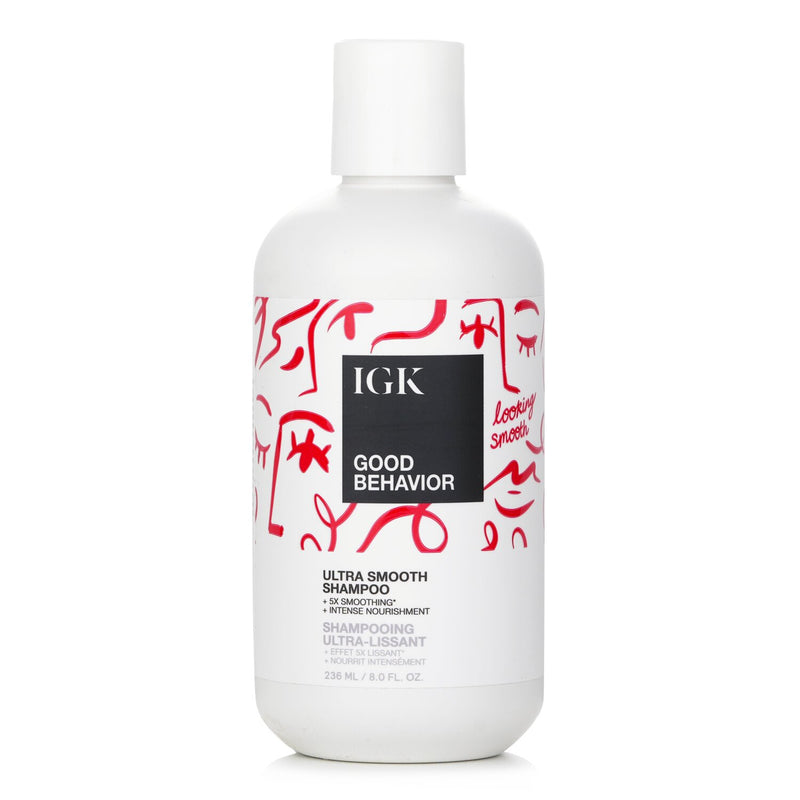 IGK  Good Behavior Ultra Smooth Shampoo   236ml/8oz