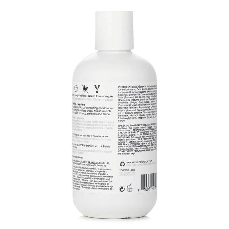 IGK  Blonde Pop Purple Toning Conditioner   236ml/8oz