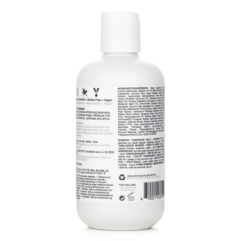 IGK  Blonde Pop Purple Toning Shampoo   236ml/8oz