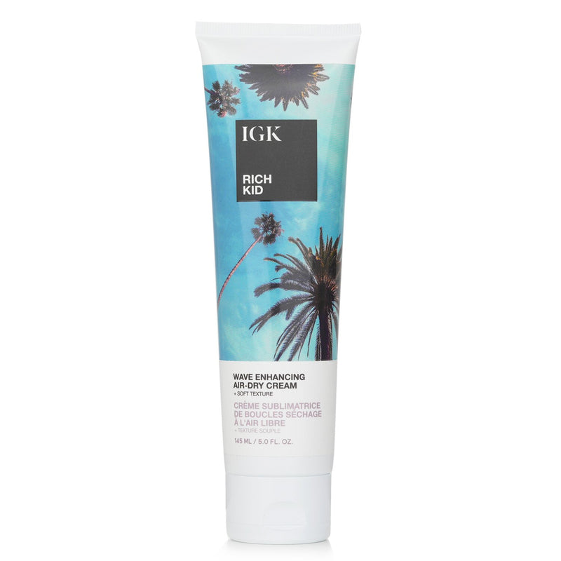 IGK  Rich Kid Wave Enhancing Air-Dry Cream   145ml/5oz