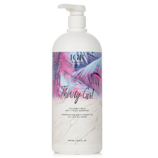 IGK  Thirsty Girl Coconut Milk Anti-Frizz Shampoo   1000ml/33.8oz