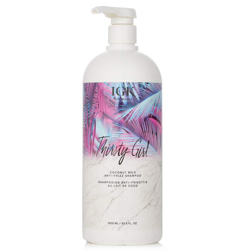 IGK  Thirsty Girl Coconut Milk Anti-Frizz Shampoo   1000ml/33.8oz