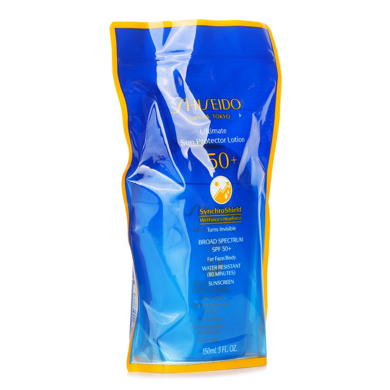 資生堂  Ultimate Sun Protector Lotion SPF 50+ Sunscreen (for Face and Body)   150ml/5oz