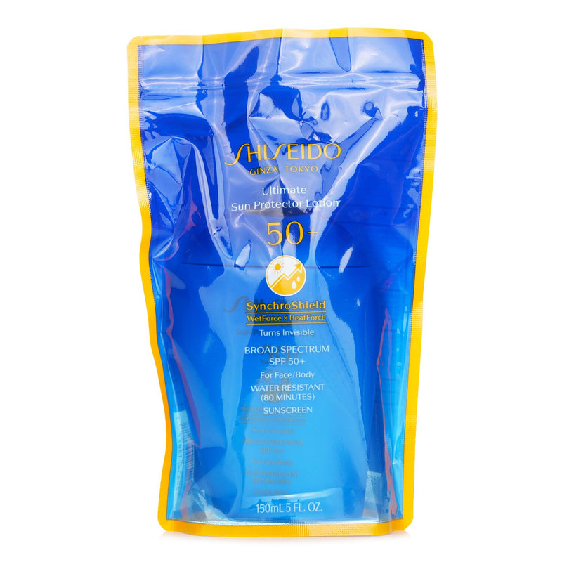 資生堂  Ultimate Sun Protector Lotion SPF 50+ Sunscreen (for Face and Body)   150ml/5oz