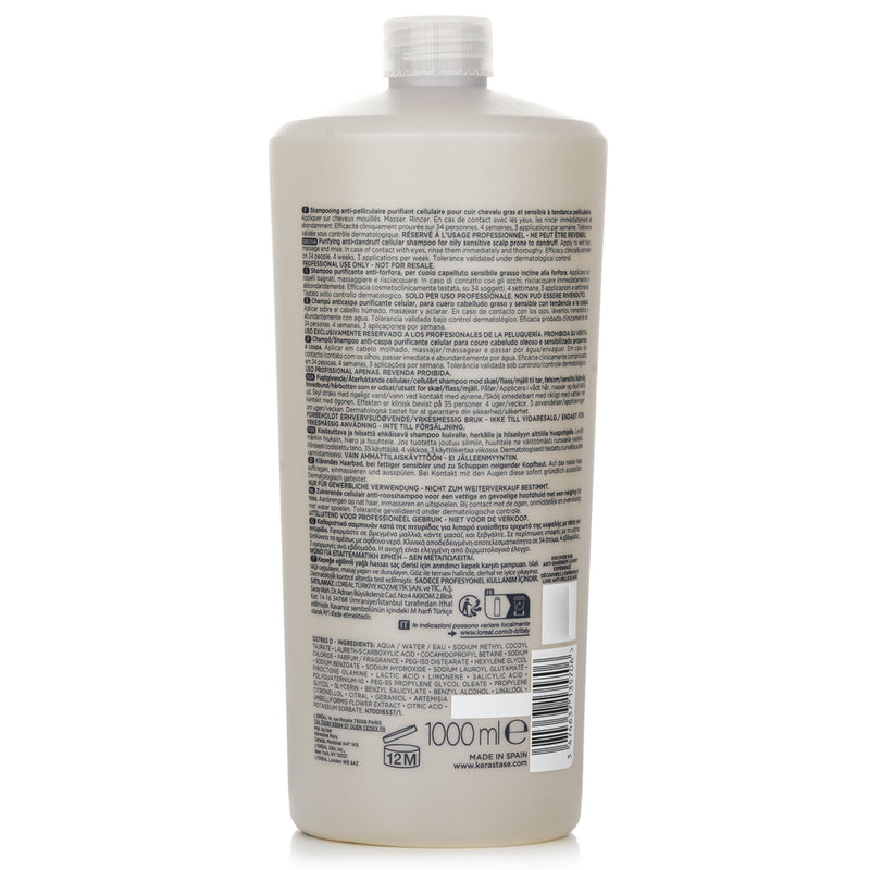ケラスターゼ  Symbiose Bain Purete Anti-Pelliculaire (For Oily Sensitive Scalp Prone To Dandruff)   1000ml/34oz
