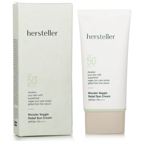 ハーステラー  Wonder Veggie Relief Sun Cream SPF 50+ PA++++   50ml/1.69oz
