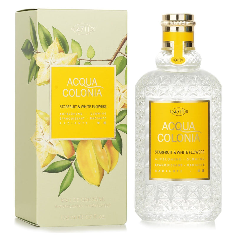 4711  Acqua Colonia Starfruit & White Flowers Eau De Cologne Spray   170ml/5.7oz