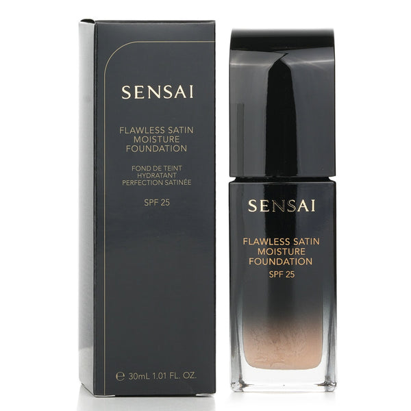 カネボウ  Sensai Flawless Satin Moisture Foundation SPF 25 - # FS202 Ochre Beige   30ml/1.01oz