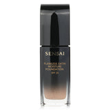 カネボウ  Sensai Flawless Satin Moisture Foundation SPF 25 - # FS202 Ochre Beige   30ml/1.01oz