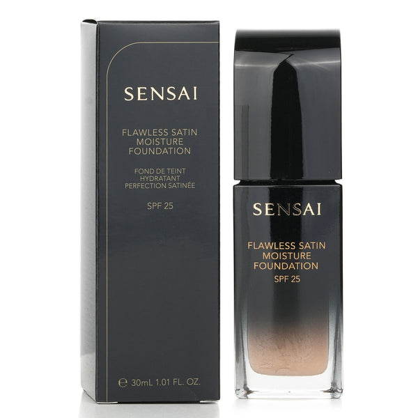 カネボウ  Sensai Flawless Satin Moisture Foundation SPF 25 - # FS204 Honey Beige   30ml/1.01oz