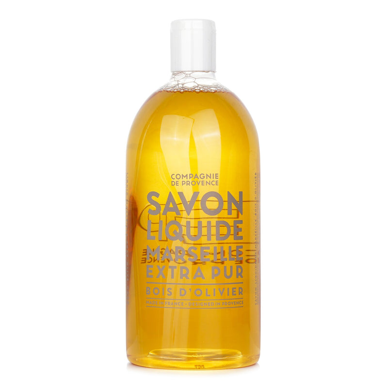 Compagnie de Provence  Liquid Marseille Soap Olive Wood Refill   1000ml/33.8oz