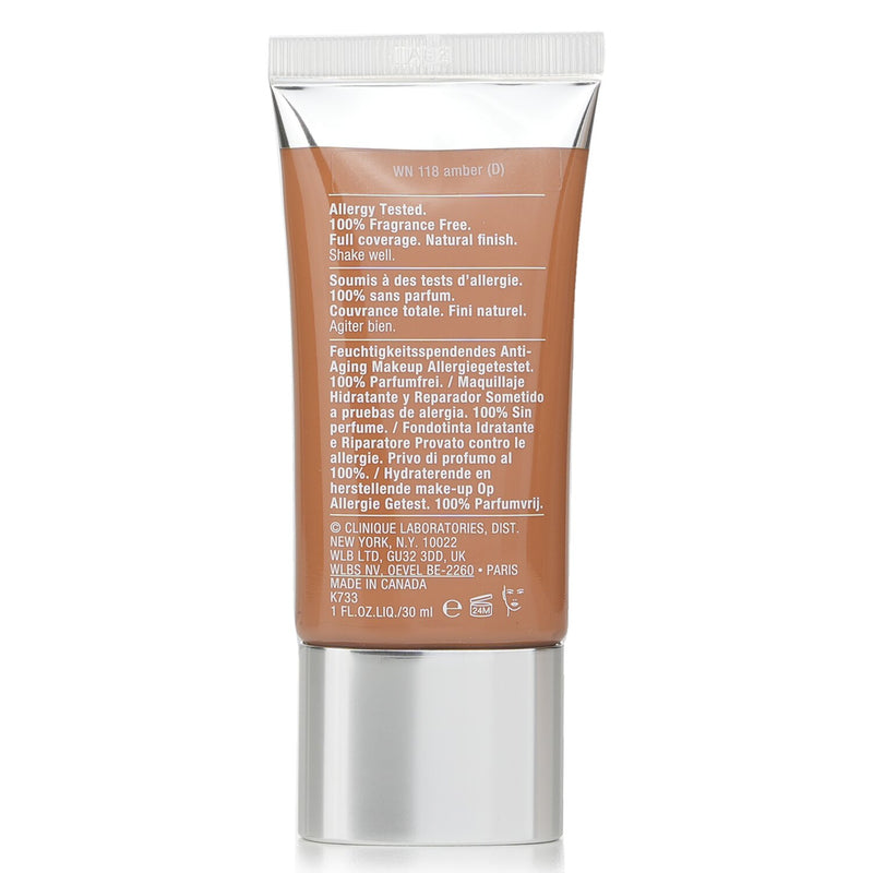クリニーク  イーブン ベター リフレッシュ ハイドレーティング アンド リペアリング メークアップ - # WN 118 Amber   30ml/1oz