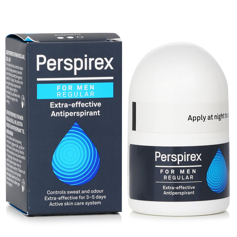 パースピレックス  For Men Regular Extra Effective Antiperspirant Roll-On   20ml/0.7oz