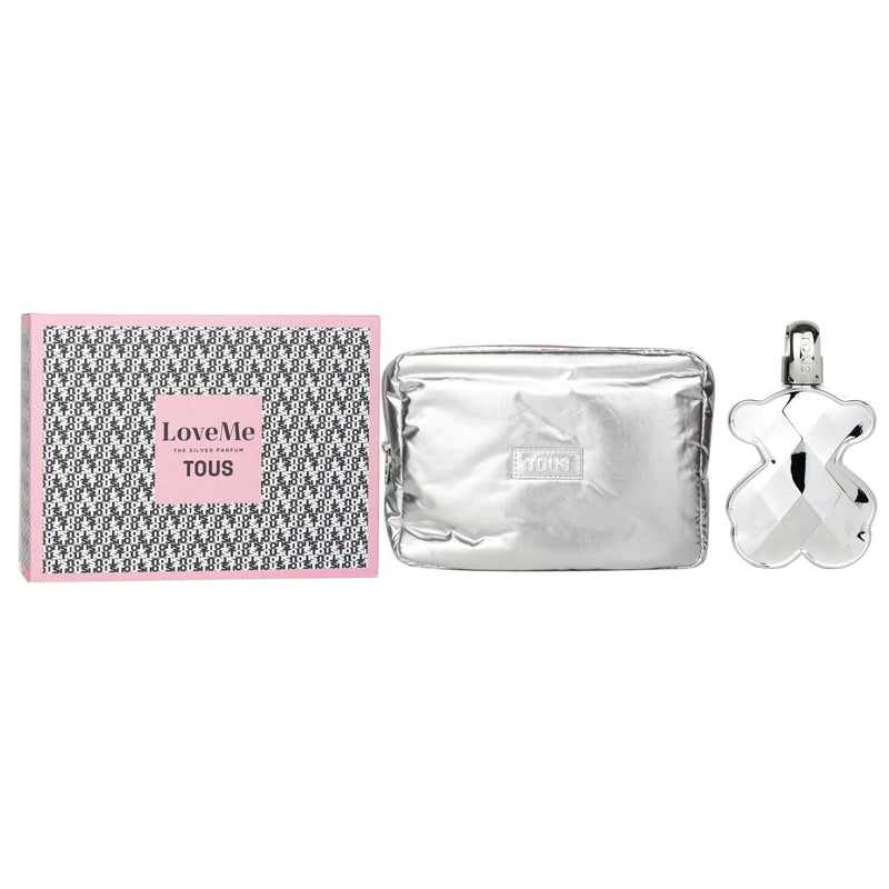 トゥス  Love Me The Silver Parfum Coffert : Eau De Perfum 90ml + Bag   2pcs