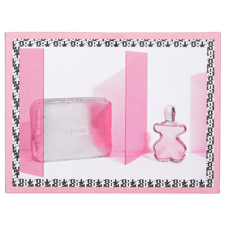 トゥス  Love Me Eau De Parfum Coffert :  Eau De Perfum 90ml + Bag   2pcs