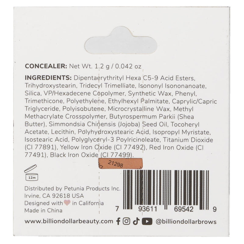 ビリオンダラーブロウズ  Concealer - # Rich   1.2g/0.042oz