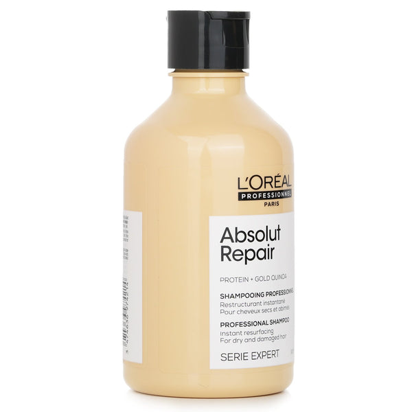 ロレアル  Professionnel Serie Expert - Absolut Repair Protein + Gold Quinoa Instant Resurfacing Shampoo   300ml/10.1oz