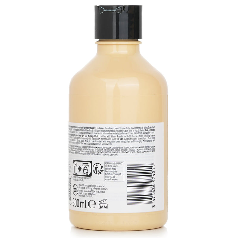 ロレアル  Professionnel Serie Expert - Absolut Repair Protein + Gold Quinoa Instant Resurfacing Shampoo   300ml/10.1oz