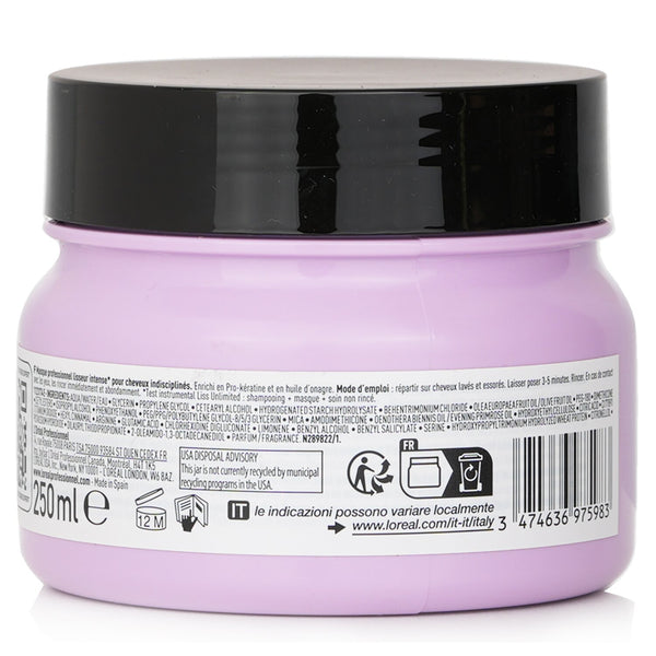 ロレアル  Serie Expert - Liss Unlimited Professional Hairmask For Unruly Hair   250ml/8.5oz