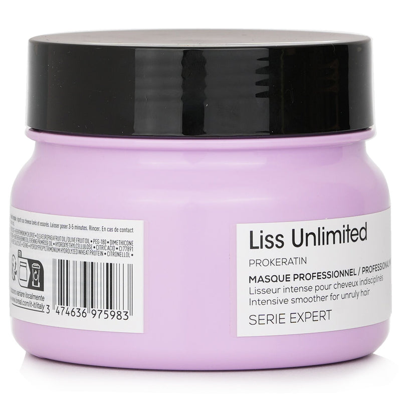 ロレアル  Serie Expert - Liss Unlimited Professional Hairmask For Unruly Hair   250ml/8.5oz