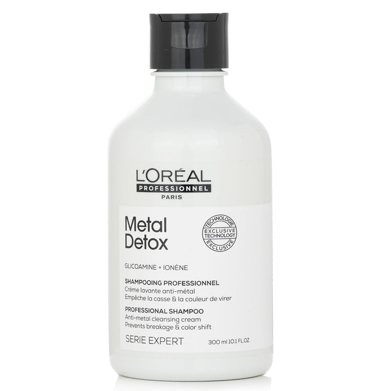 ロレアル  Serie Expert- Metal Detox Anti-Metal Cleansing Cream Shampoo   300ml/10oz