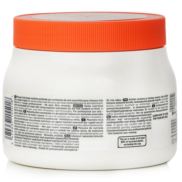 ケラスターゼ  Nutritive Masquintense Riche Deep Nutrition Ultra Concentrated Rich Mask With Essential Nutriments   500ml/16.9oz
