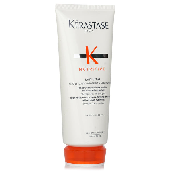 ケラスターゼ  Nutritive Lait Vital High Nutrition Ultra-Light Detangling Conditioner (Dry Hair, Fine to Medium)   200ml/6.8oz