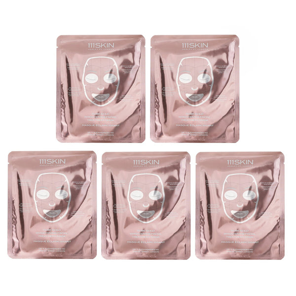 111スキン  ローズ ゴールド ブライトニング フェイシャル トリートメント マスク   5x30ml