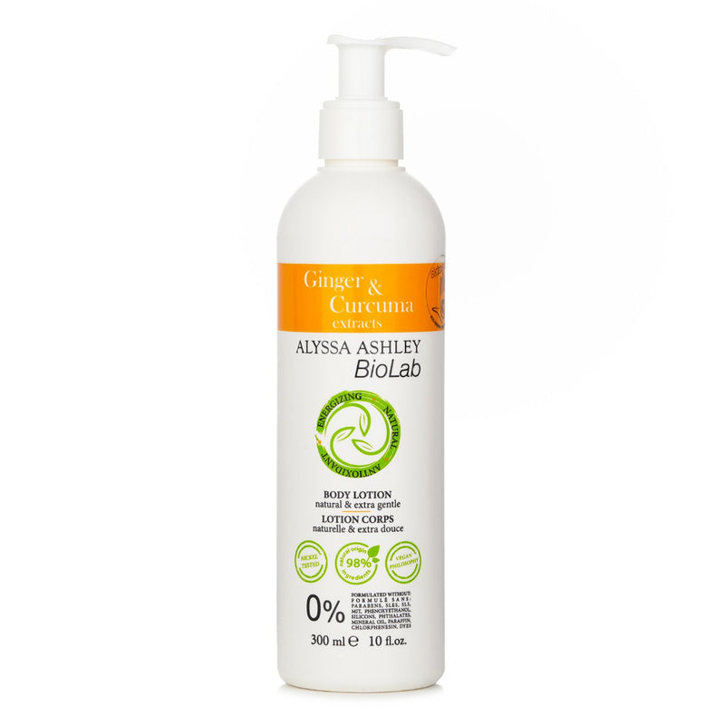 アリサアシュレー  Biolab Ginger & Curcuma Body Lotion   300ml/10oz