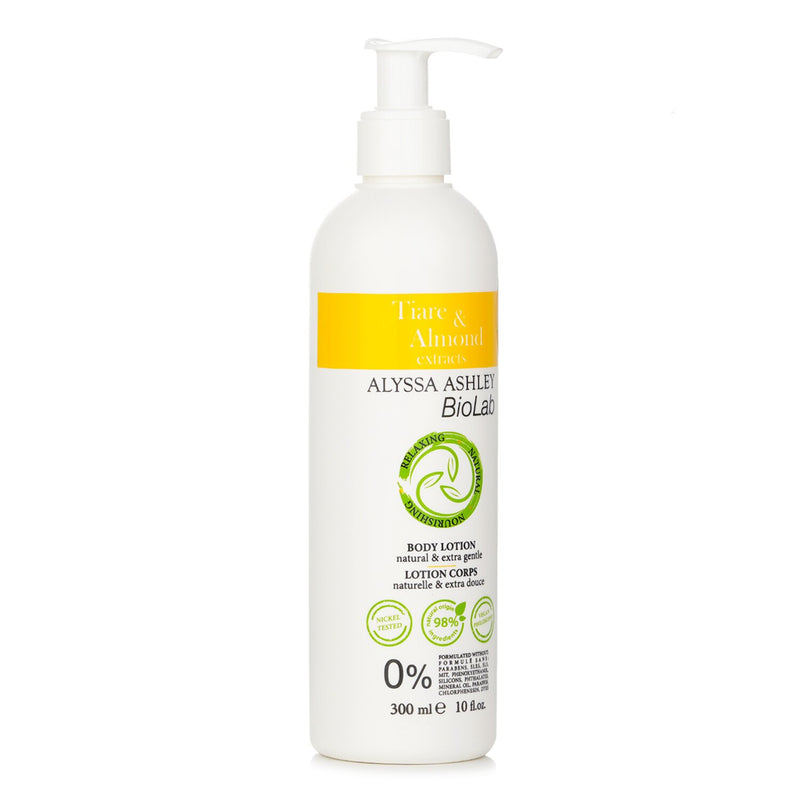 アリサアシュレー  Biolab Tiarè & Almond Body Lotion   300ml/10oz