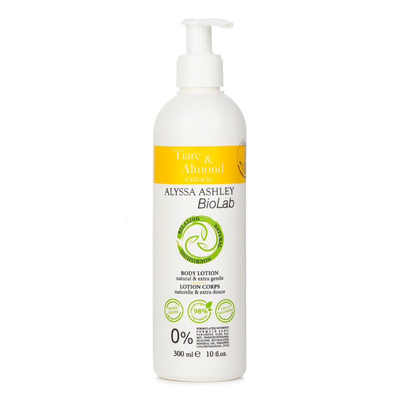 アリサアシュレー  Biolab Tiarè & Almond Body Lotion   300ml/10oz