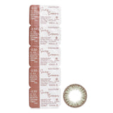 Clalen  Iris 1Day Suzy Brown -2.50   5pcs x 1 strip