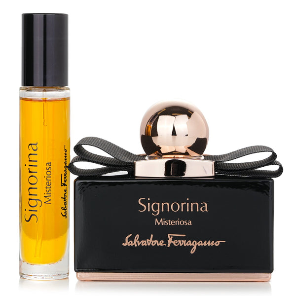 サルヴァトーレ フェラガモ  Signorina Misteriosa Coffret: Eau De Parfum Spray 50ml + Eau De Parfum Spray 10ml   2pcs