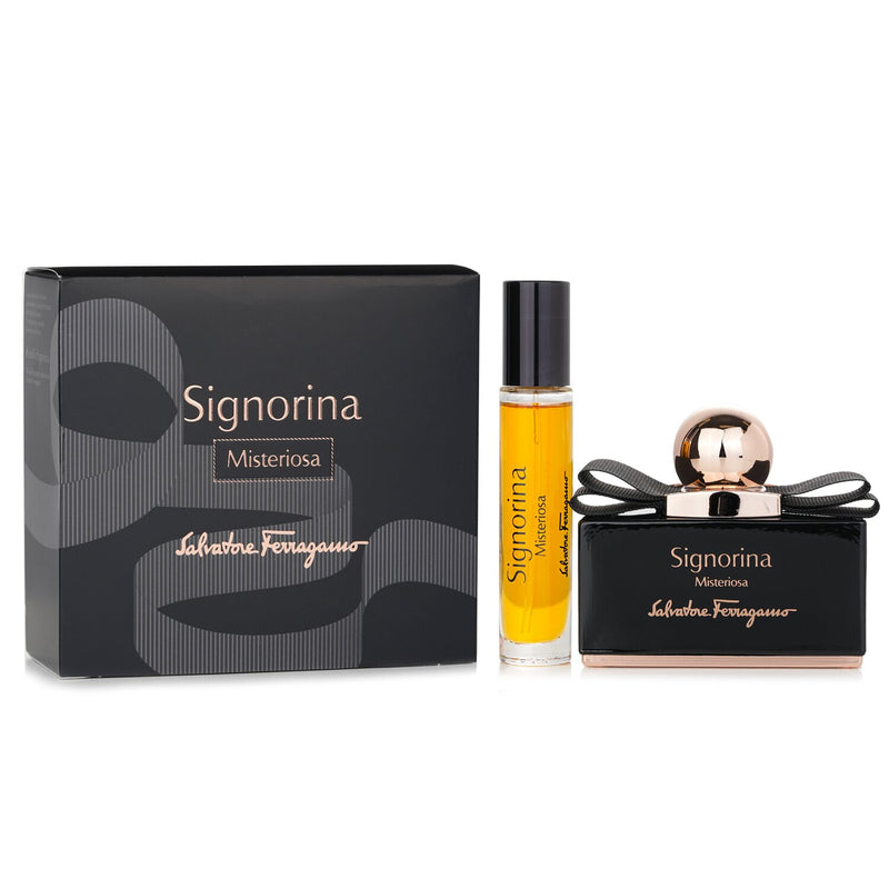 サルヴァトーレ フェラガモ  Signorina Misteriosa Coffret: Eau De Parfum Spray 50ml + Eau De Parfum Spray 10ml   2pcs