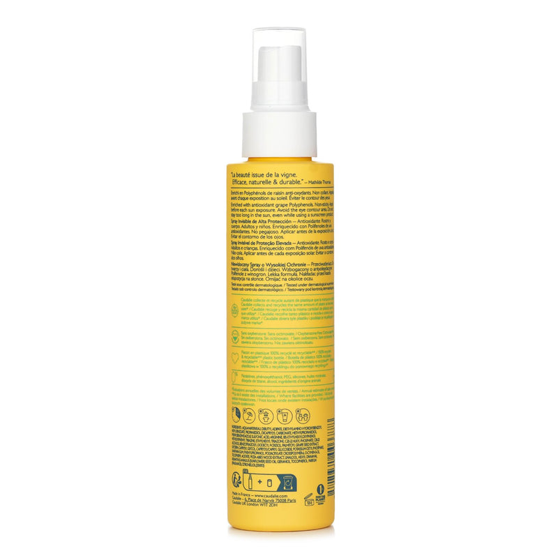 コーダリー  Vinosun Protect Invisible High Protection Spray SPF30   150ml/5oz