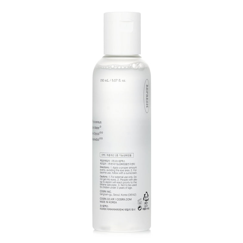 COSRX  Refresh AHA BHA Vitamin C Daily Toner   150ml/5.07oz