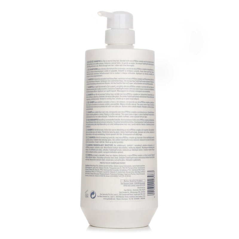 ゴールドウェル  Dualsenses Ultra Volume Bodifying Shampoo   1000ml/33.8oz