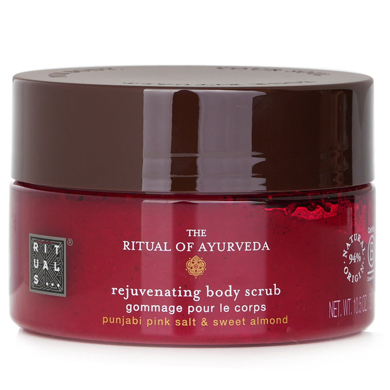 リチュアルズ  The Ritual Of Ayurveda Rejuvenating Body Scrub - Punjabi Pink Salt & Sweet Almond   300g/10.5oz