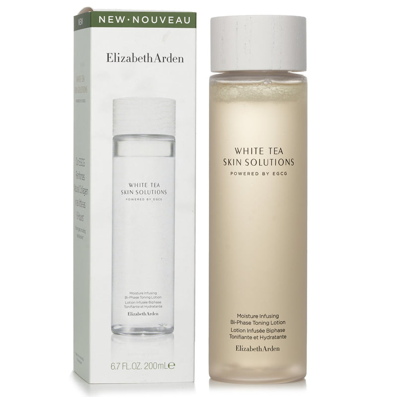 エリザベスアーデン  White Tea Skin Solutions Moisture Infusing Bi Phase Toning Lotion   200ml/6.7oz